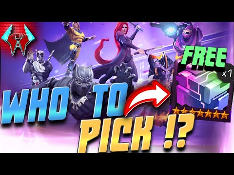 WHO to PICK from the "FREE" Champion SELECTOR! | Marvel Contest of Champions 