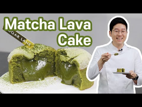Irresistible Melting Matcha Lava Cake