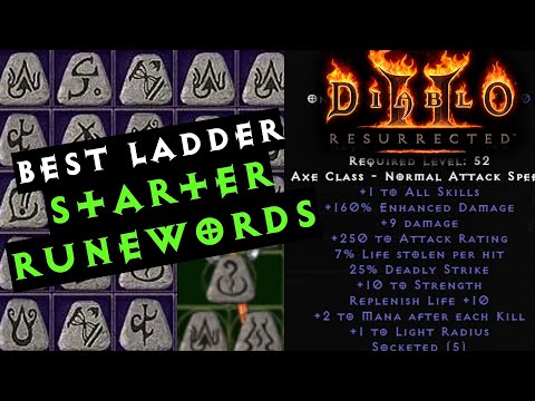 D2R The Best Early Runewords For Ladder 2.4 - Diablo 2 Resurrected