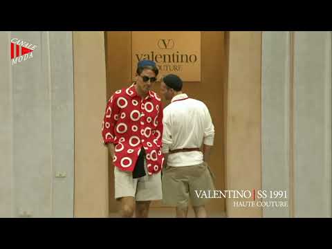 VALENTINO MAN Haute Couture Spring Summer 1991 Paris 4K - Canale Moda