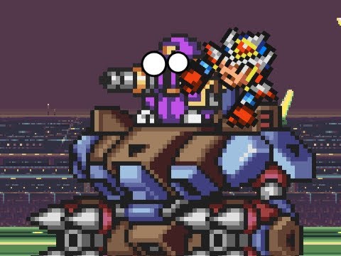 Rockman X DiVE: Highway Blitz Even Stage with SD Second Armor X