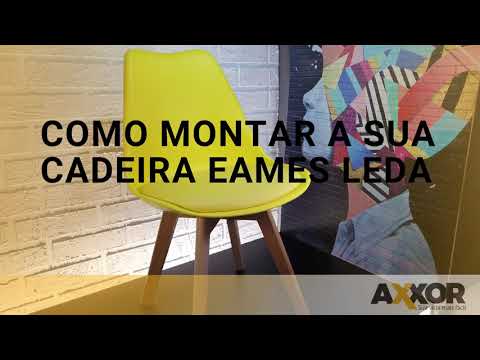 MONTAGEM CADEIRA EAMES LEDA