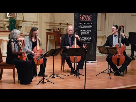 William Byrd: Fantasia a 4 No. 1, The Voice of the Viol renaissance viola da gamba consort 8K