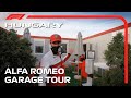 Alfa Romeo Garage Tour With Antonio Giovinazzi | 2020 Hungarian Grand Prix