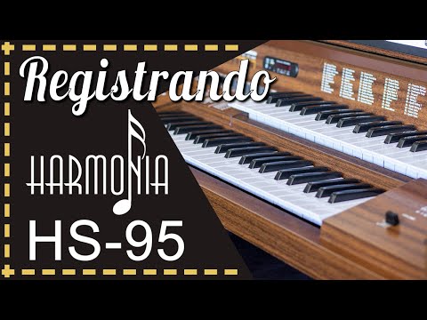 Harmonia HS-95 - Sugestão de Registração p/ Culto - Ft. Irmã Itamar Domene