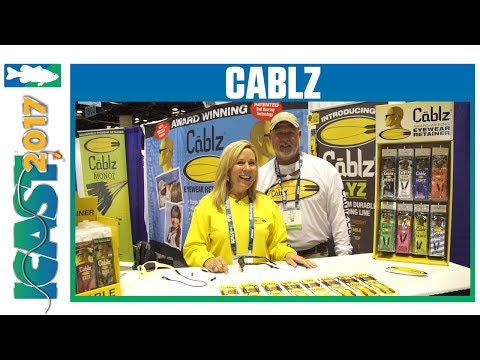Cablz Silicone Eyewear Retainer | ICAST 2017