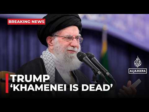 ‘Khamenei is dead’: Trump