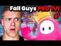 I Was CHALLENGED By The Best Fall Guys Player