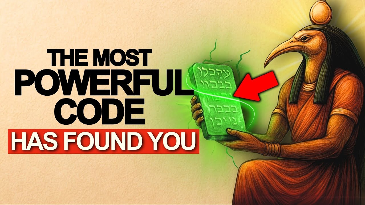 The EMERALD TABLET reveals the 36,000 B.C. CODE that can TRANSFORM REALITY (few truly understand it)