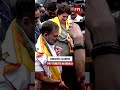 Congress Leaders Sonia Rahul Priyanka Gandhi Join Sree Narayana Guru Samadhi In Wayanad