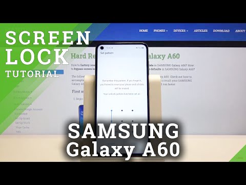 How to Set Up Different Screen Lock in Samsung Galaxy A60 - Change Lock Method