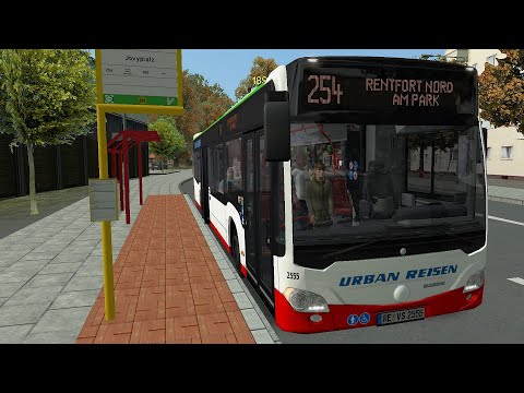Omsi 2 Addon Projekt Gladbeck - Route 254 Dechenstr - Am Park (PC)