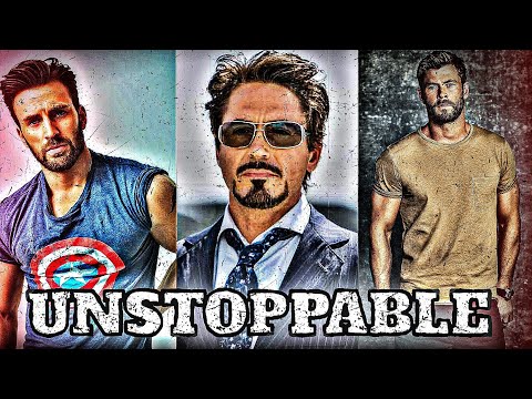UNSTOPPABLE X THOR IRON MAN CAPTAIN AMERICA MARVEL BEST TRIO EDIT STATUS | MARVEL TRIO #shorts #edit