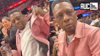 Boosie Mad After They Turn Off &quot;Wipe Me Down&quot; At NBA Game
