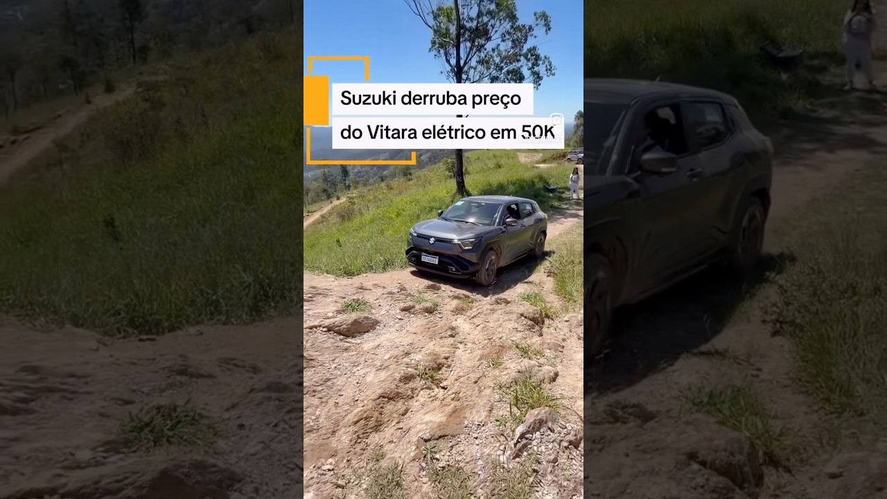 BAIXOU GERAL. Vitara elétrico baixa R$ 50 mil e vai a R$ 219,9 mil na rede.