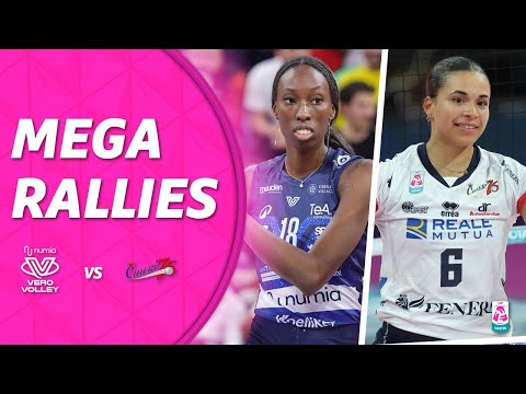 MEGA RALLIES of the match Milano - Chieri | Coppa Italia 2025 | Lega Volley Femminile 2024/25