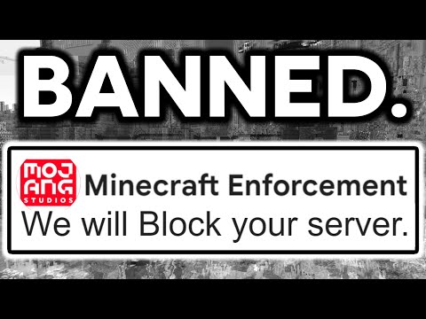 Mojang Threatened to BAN my Minecraft Server...