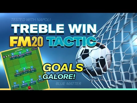 TREBLE WIN! Goals galore FM20 Tactic // Testing Knap's blue matter