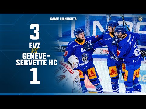 Game Highlights: EVZ vs Genève-Servette HC 3-1