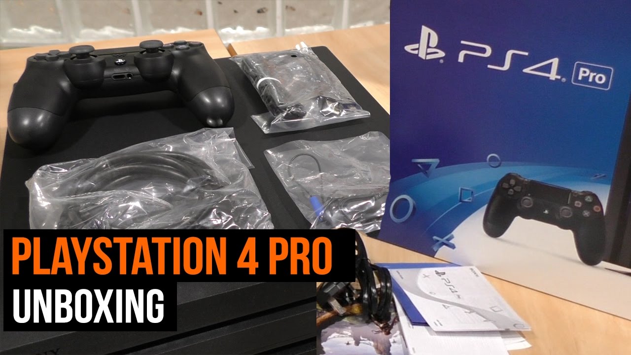 PS4 Pro Unboxing - YouTube