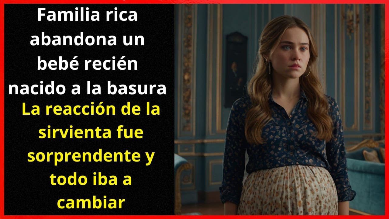 LA FAMILA RICA TIRO UN BEBE A LA BASURA: LA REACCIÓN DE LA SIRVIENTA HIZO LLORAR A TODOS