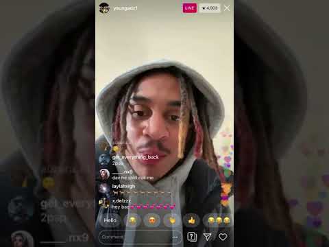 Young Adz plays 2 UNRELEASED bangers on Insta live🤯🥶