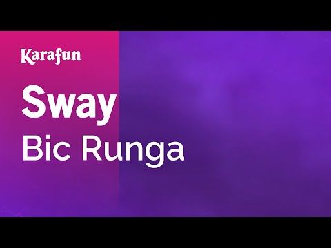 Sway - Bic Runga | Karaoke Version | KaraFun