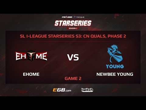 EHOME vs Newbee Young, Game 2, SL i-League StarSeries Season 3, China