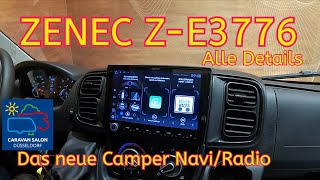 Das neue Camper Navi Z-E3776 von Zenec, ausführlich erklärt                                Vlog28/23