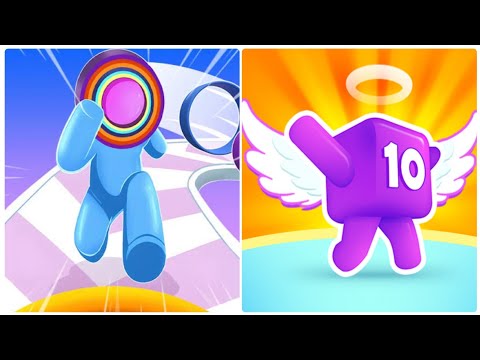 Level Up Runner 3D Vs Layer Man 3D 🟤⚫️New Levels Big New Update Max Walkthrough Android iOS Gameplay