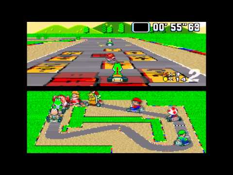 super mario kart super nintendo rom