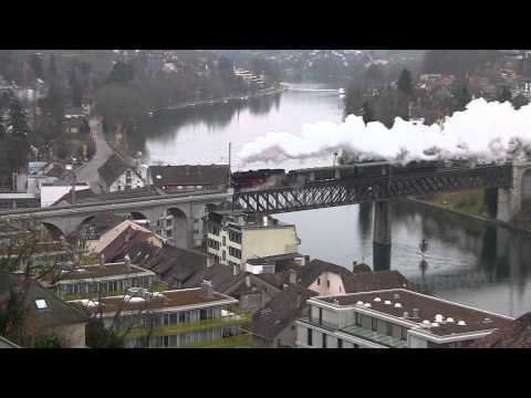 [HD] BR 23 058 auf ihrer letzten kohlebefeuerten Fahrt am 21. November 2010