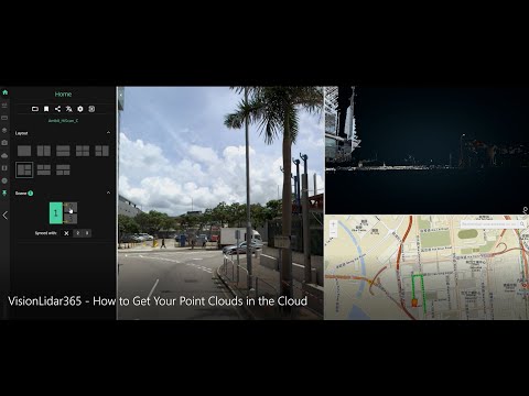 VisionLidar365 How to Get Your Point Clouds in the Cloud