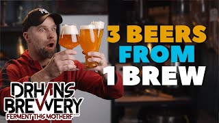 3 Different Beers From 1 Brew - Split Batch Exbeeriment