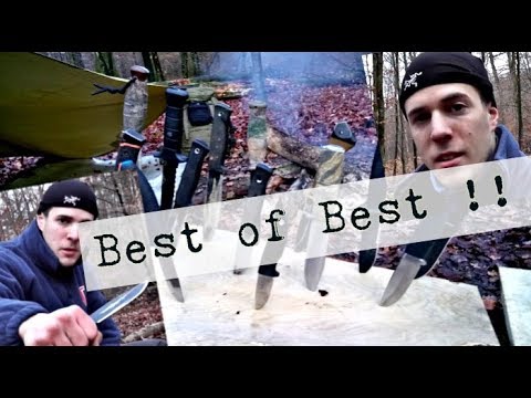 The best survival bushcraft knives, new! Survival bushcraft training, survival knives, saws, axes