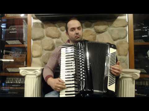 6203 - Black Arpeggio Custom Piano Accordion LM 41 120 $999
