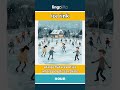 ice rink - a large flat area of ice... video thumbnail