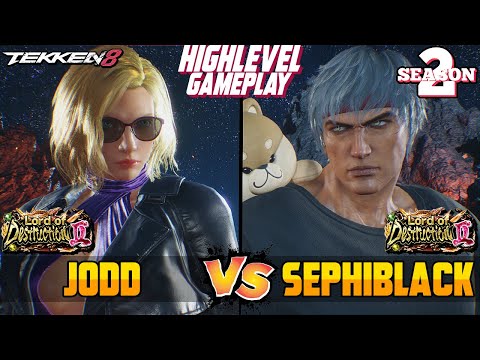 T8 – JODD (Nina Williams) vs SEPHIBLACK (Shaheen) – Tekken 8 High Level Gameplay