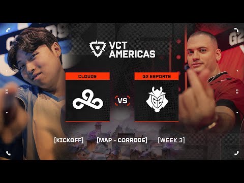 C9 vs. G2 - VCT Americas Kickoff - W3D3 - Map 1