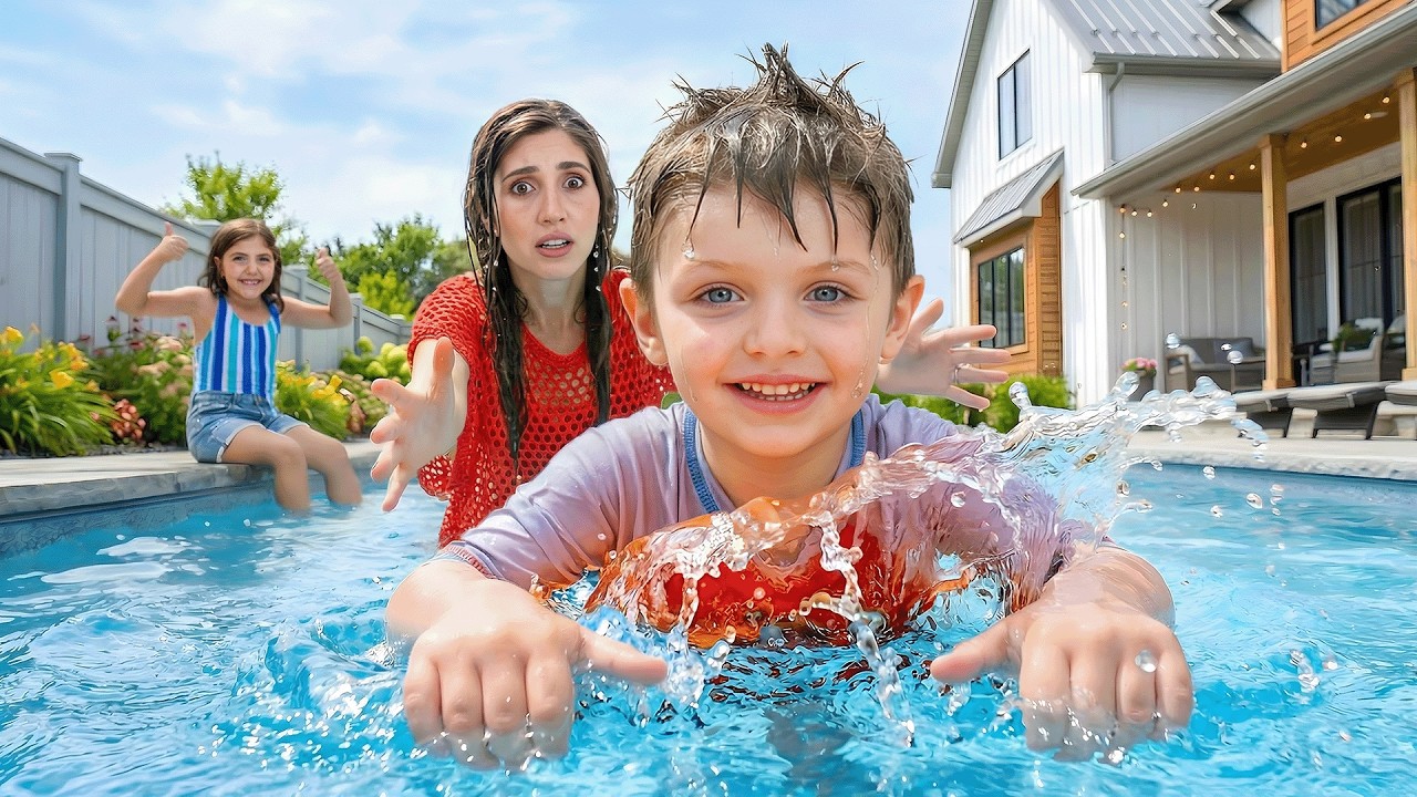 My Son Swims Alone for the First Time EVER! (emotional)