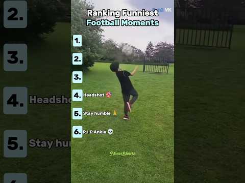 Ranking Best Football Moments 💀