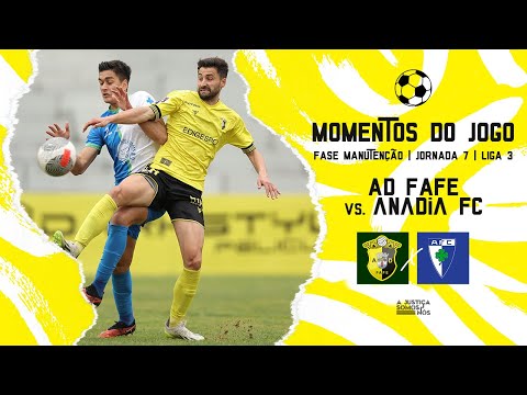 Momentos de Jogo 2023/24: AD Fafe 1 - 0 Anadia FC | Liga 3 | Fase Manutenção | 7.ª Jornada