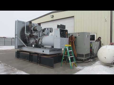 800 kw Spectrum / Detroit Diesel Generator SN 607316 Video 4 - Abraham Generator Sales Co.