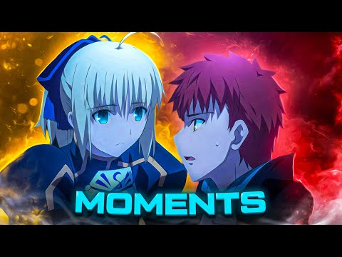 Shiro and saber moments (dub) - fate unlimited blade works (Reupload)