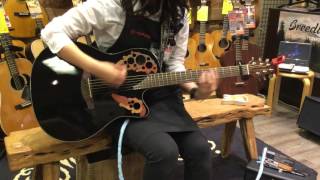Video thumbnail for ovation/ce44-5 【女子】 by 1484tv イシバシ楽器公式