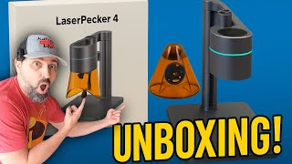 Unboxing the LaserPecker LP4 - Portable Duel Laser Engraver Review!
