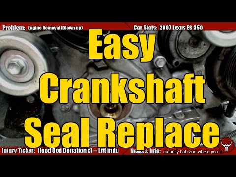 Crank Seal Replacement the Easy Way