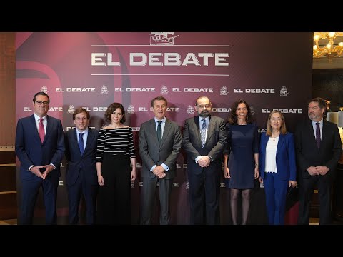 Alberto Núñez Feijóo interviene en el acto organizado por El Debate