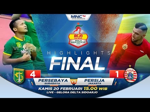 PERSEBAYA VS PERSIJA (FT : 4 - 1) - Highlights Bejo Jahe Merah Piala Gubernur Jatim 2020