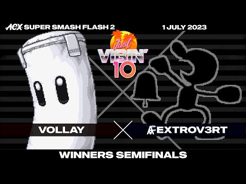 Vollay (Sandbag) vs Extrov3rt (Mr. Game and Watch) - Winners Quarterfinals - Just Vibin' 10